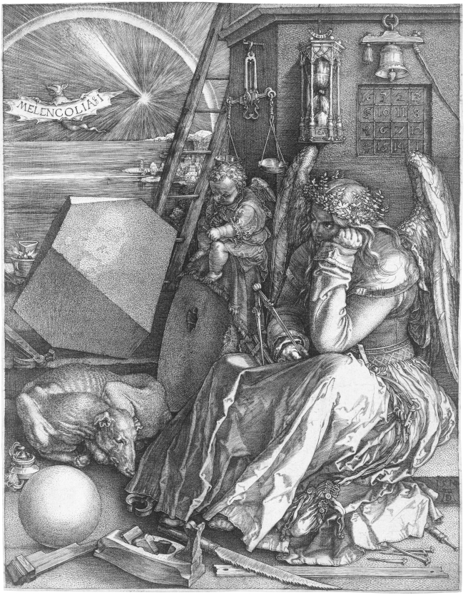 Melencolia I (B. 74; M., HOLL. 75)*engraving  *24 x 18.8 cm *1514
