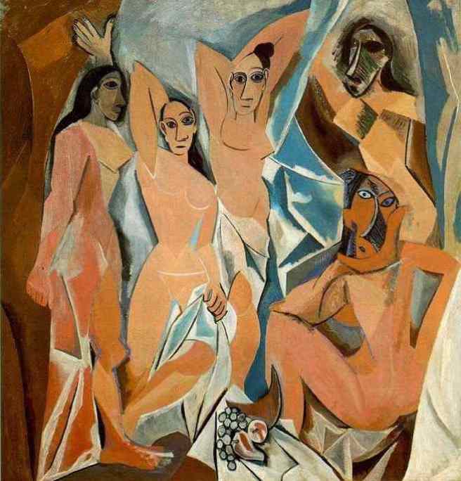 Les Demoiselles d'Avignon-Picasso 1907
