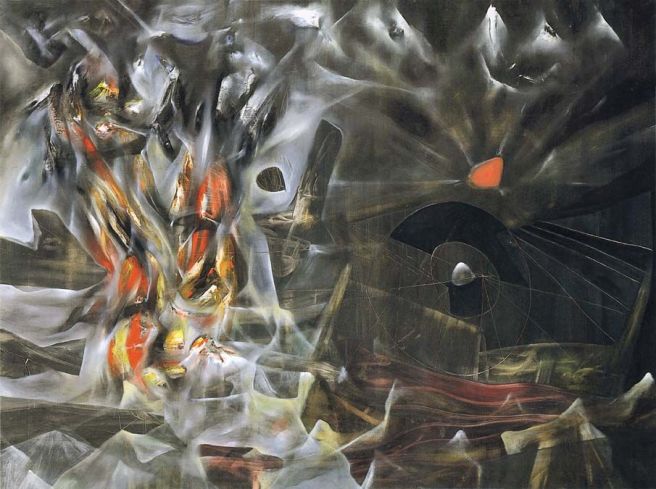 The Disasters of Mysticism-Roberto Matta 1942